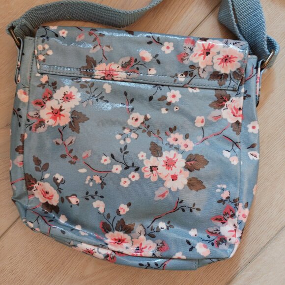 Cath Kidston Floral Blue Crossbody Bag - Picture 3 of 4